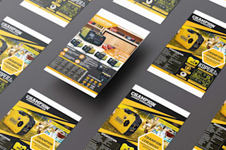 design flyer for your product