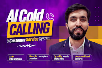 build an ai cold calling or customer service system for your business