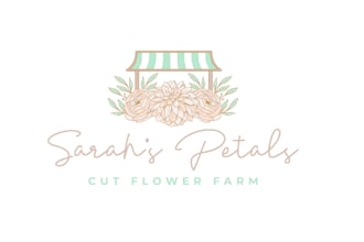 make feminine botanical boho wedding beauty and spa floral logo