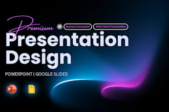 design business powerpoint presentation and pitch deck