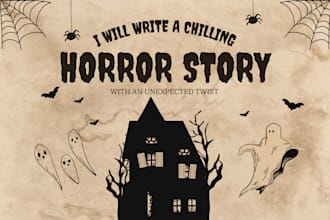 write a chilling horror story with an unexpected twist