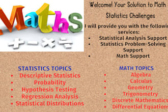 offer you expert math and stats tutoring