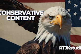 write ultra conservative content