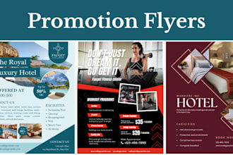 create modern, professional flyers for events and promotions