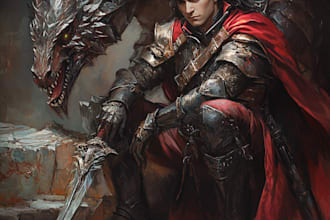 unique dnd character art and dnd character art