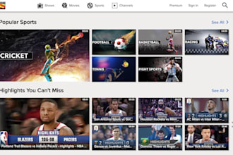design sport website , iptv website, live streaming, iptv app
