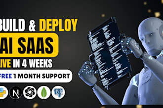 build and deploy ai saas website