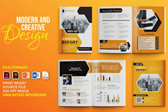 do company profile, business proposal, brochure, booklet, ebook, bifold design