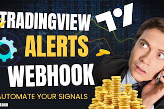 automate tradingview alerts using webhook and API integrations