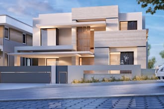 do interior, exterior elevation design and rendering