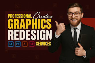 create graphic design for print social media and advertising mediums