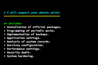 support your ubuntu server