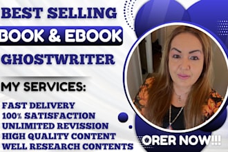 be your ebook writer, ghost writer, book writer, ghost book writer
