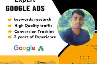 set up and manage google ads adwords PPC campaigns with optimization