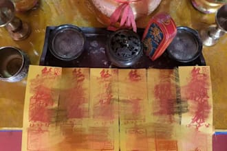 taoist talismans, change destiny,be wealthy, healthy, lucky
