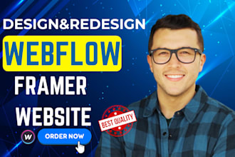 design and develop webflow or framer website, figma to framer, SEO optimized
