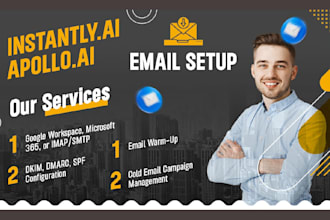 set up instantly ai with emails for ethical out reach