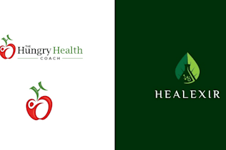 do custom clinic home care dental medical logo design