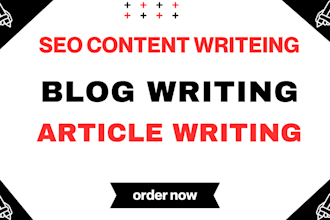 write 6000 words blog post, strategic SEO articles for content marketing