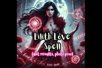 cast custom lilith supreme love obsession spell, remove third party permanently