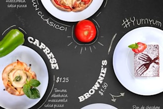 design restaurant menu,food menu, digital menu board,food menu, food menu design