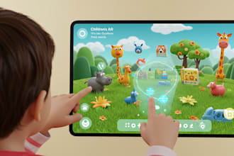 create an ar app for ios and android using unity 3d