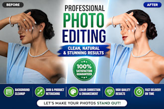 retouch photo edit image with fast turnaround