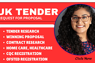 bid uk tender write bid proposal, healthcare tender, nhs care tender, cqc