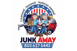 design eye catching clean junk removal logo