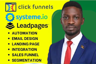create clickfunnels sales funnel, gohighlevel, systeme io, kajabi, funnels page