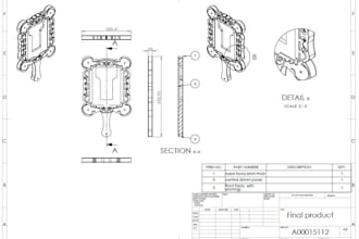 create 2d patent drawings for product registration