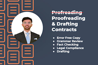 professionally draft, review, or revise contracts