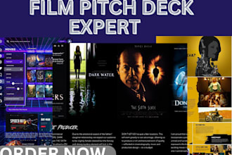 film pitch deck movie presentation tv series film poster power animation epk