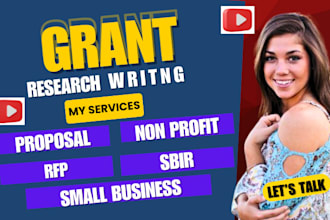 research microbiology grant writing 501c3 nonprofit small business plan proposal