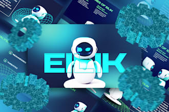 design powerpoint presentation with animation and 3d models