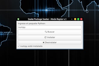 herramienta de gestión de paquetes python para xubuntu con pyqt5