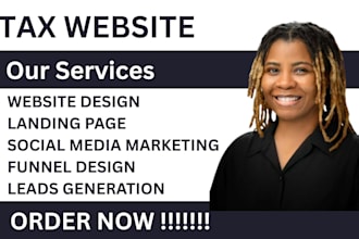 tax website finance website income tax tax preparation income tax leads