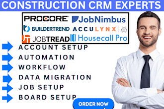 contractor foreman estimate template buildertrend jobnimbus jobber integration
