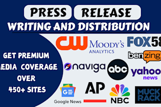 do press release writing and press release distribution