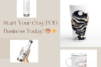 create stunning pod designs for etsy stores