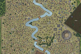 create a fantasy map or city map for you