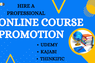 promote udemy course online course promotion stan store marketing etsy marketing