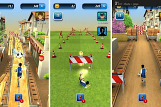 develop 2d, 3d single or multiplayer endless runner video game in unity, godot