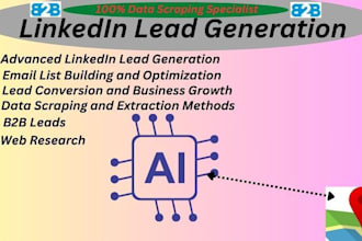 linkedin lead generation and data entry expert