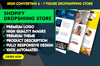 design one product shopify store for your brand