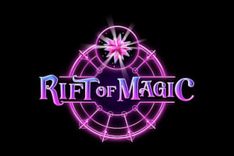 create upcoming multiplayer game logo