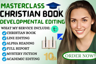 do alpha read line editing for christian book mystery fiction sci fi full report