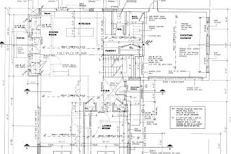 draw redraw architecture floor plan elevation mep plan 2d drawings in autocad
