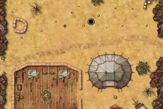 create top down battle maps for your dnd campaign