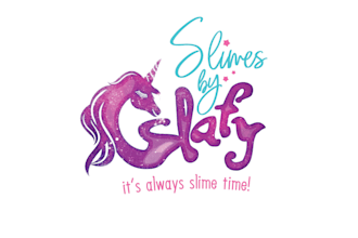design cute playful girl making smiles logo